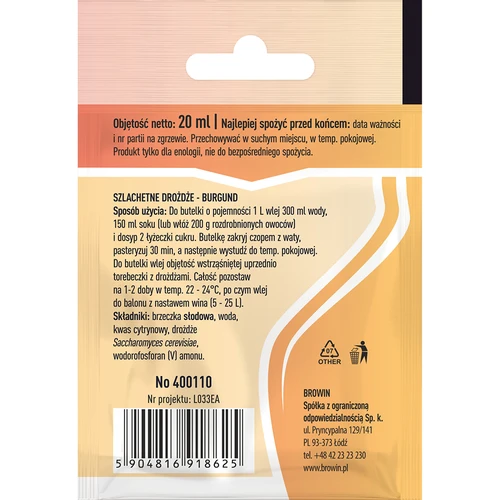 Bordeaux vingær, 20 ml - 2