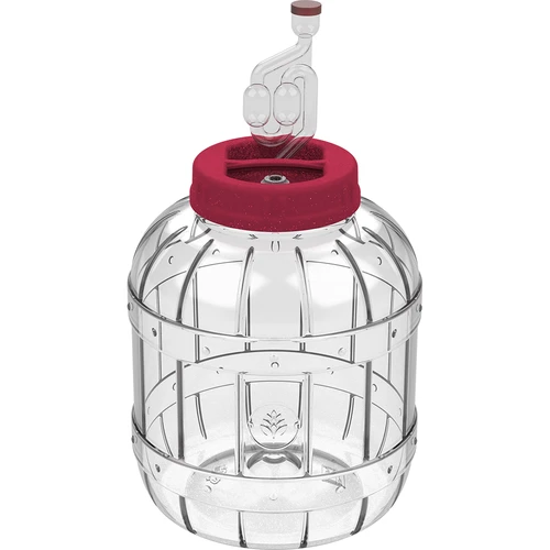 Brudsikker, multifunktionel krukke til fermentering, 5 L  - 1 