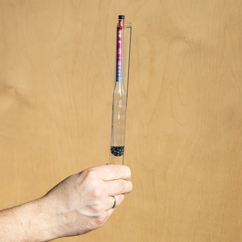 Brudsikkert alkoholmeter med prøveglas, måleområde 20-98% - 4