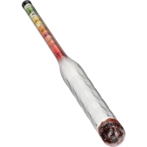 Brudsikkert sakkarometer med prøveglas, måleområde: -5–35°Blg - 2