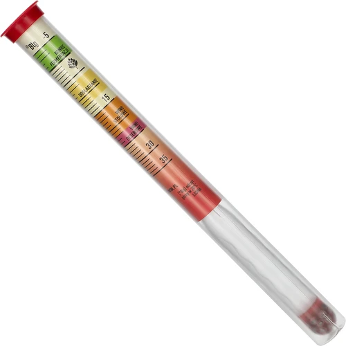 Brudsikkert sakkarometer med prøveglas, måleområde: -5–35°Blg - 3