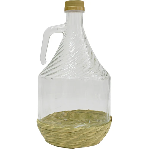 Dame 2L vinballon i flet, med låg  - 1 