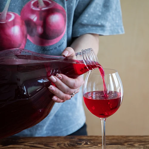 Damejeanne Dama 5 L PET, med skruelåg og kurv - 7