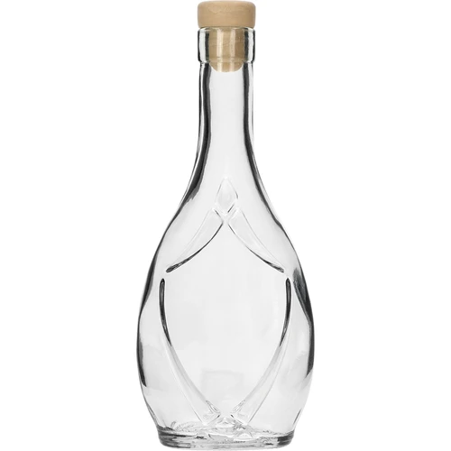 Dekorativ flaske ICONA 250 ml med T-prop (svampeprop), 1 stk.