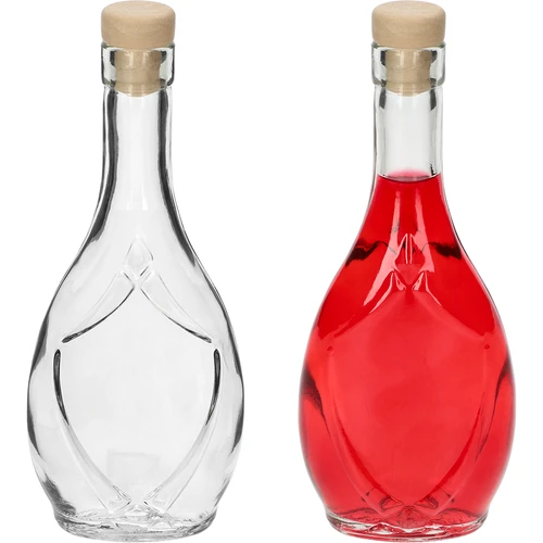 Dekorativ flaske ICONA 250 ml med T-prop (svampeprop), 1 stk. - 3