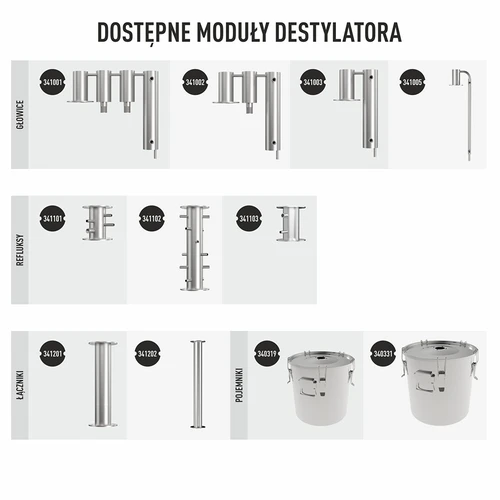 Destillator modul - reflux - shotgun - 5