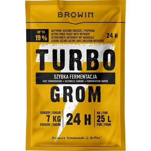 Destillerigær Turbo Grom 24h