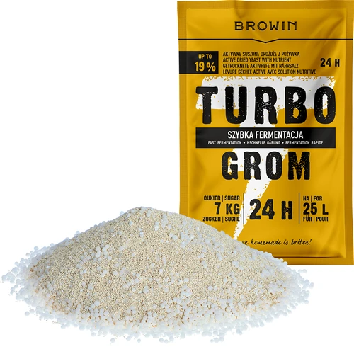 Destillerigær Turbo Grom 24h - 3