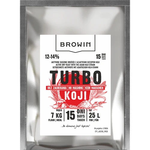 Destillerigær Turbo Koji, 50 g (uden maltning!)  - 1 