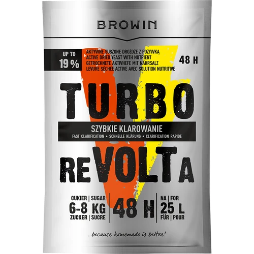 Destillerigær Turbo reVOLTa 48h
