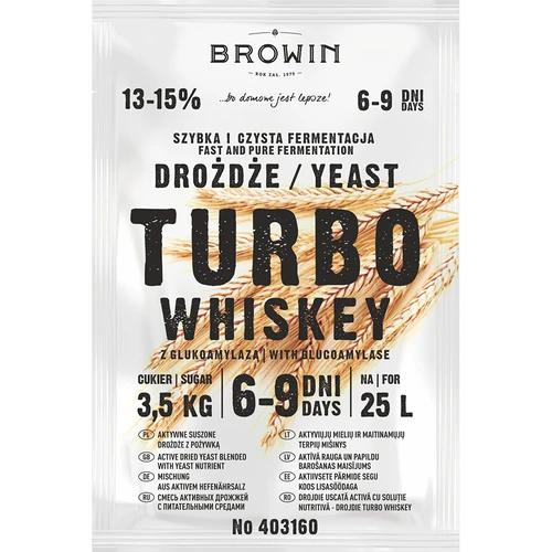 Destillerigær Turbo Whiskey - 2