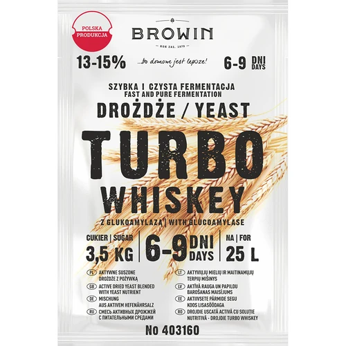 Destillerigær Turbo Whiskey  - 1 