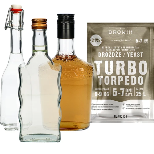 Destilleringsgær Turbo Torpedo 5-7 dage 21% 100g - 6