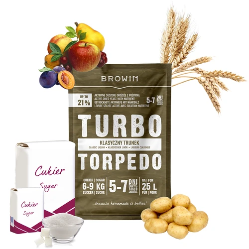 Destilleringsgær Turbo Torpedo 5-7 dage 21% 100g - 4