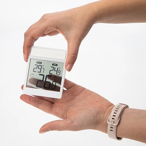 Digitalt udendørs vinduestermometer, selvklæbende, fra Soens - 5