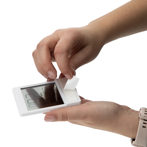 Digitalt udendørs vinduestermometer, selvklæbende, fra Soens - 6