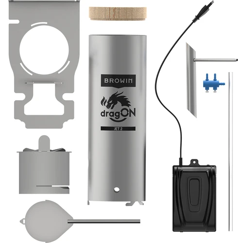 dragON JET 2 røggenerator med askeskuffe og pumpe - 6