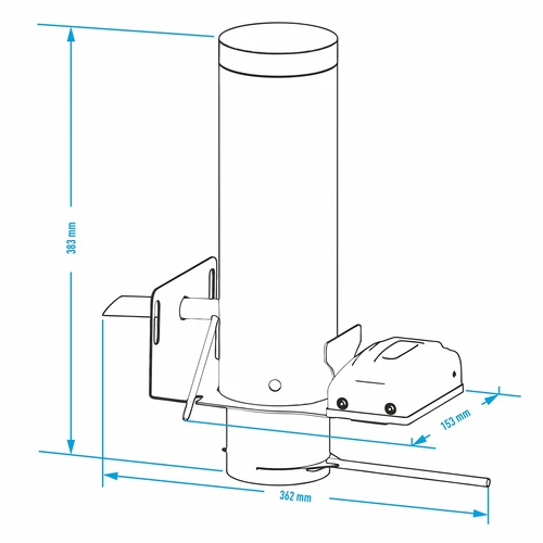 dragON JET 2 røggenerator med askeskuffe og pumpe - 8