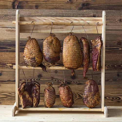 dragON PLYWOOD NATURE røgeovn – rammeløs, modulopbygget, med Wi-Fi-styring, 320 L - 16