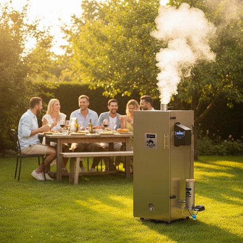 dragON rygeovn i stål 220 L, IQ – med Wi‑Fi-styring - 15