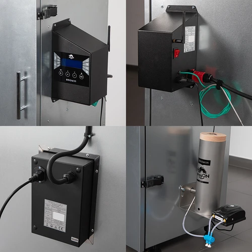 dragON rygeovn i stål 220 L, IQ – med Wi‑Fi-styring - 5