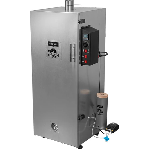 dragON rygeovn i stål 220 L – med digital styring - 2