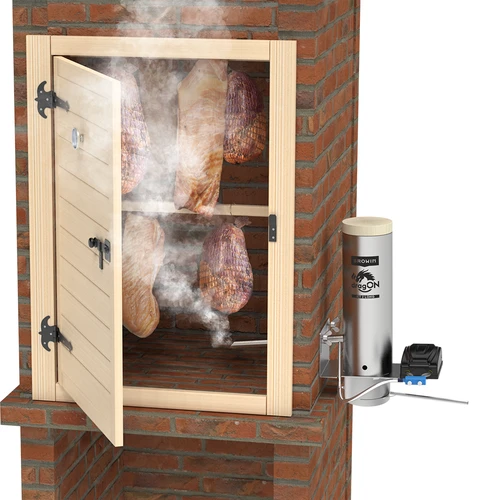 dragON sæt til røgeovn - IQ moduler med Wi-Fi og JET 2 LONG røg generator med askebæger - 19