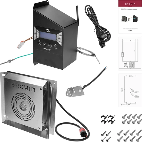 dragON-sæt til røgovn - IQ-moduler med Wi-Fi og JET 1 LONG-røggenerator - 2