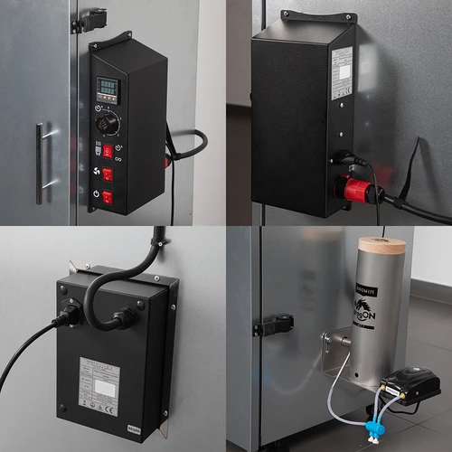 dragON stålrøgeskab 220 L – med digital styring - 5