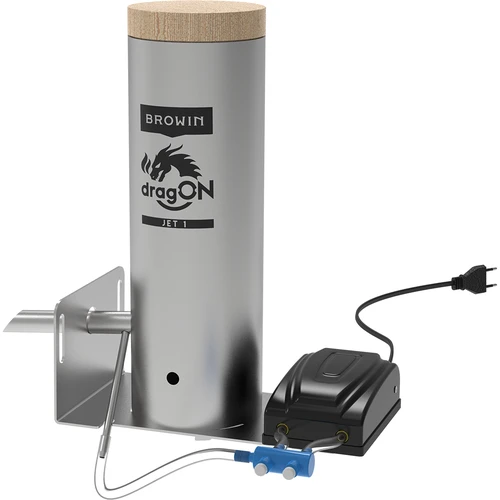 Elektrisk dragON-røgovn med mobil base - 20