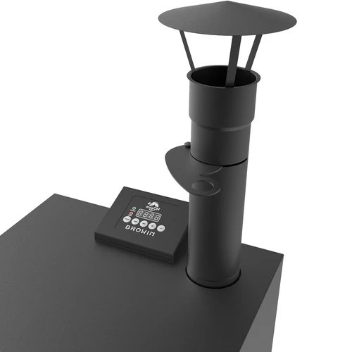 Elektrisk røgovn – dragON med røggenerator, digital, 65 L - 18