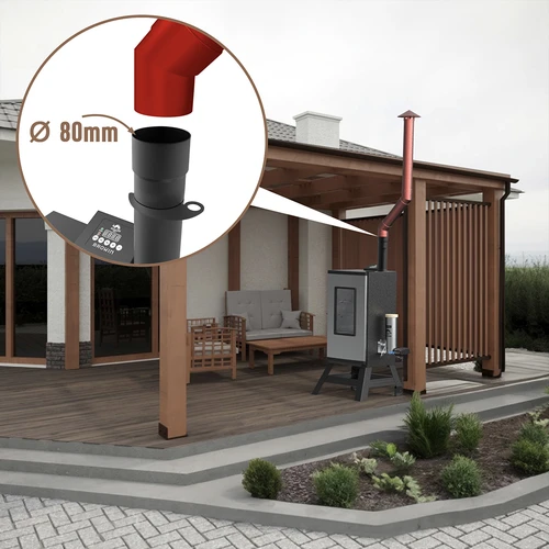 Elektrisk røgovn – dragON med røggenerator, digital, 65 L - 33