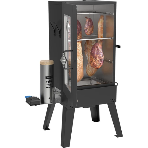 Elektrisk rygeovn dragON E101 med røgenerator, 70 L - 4