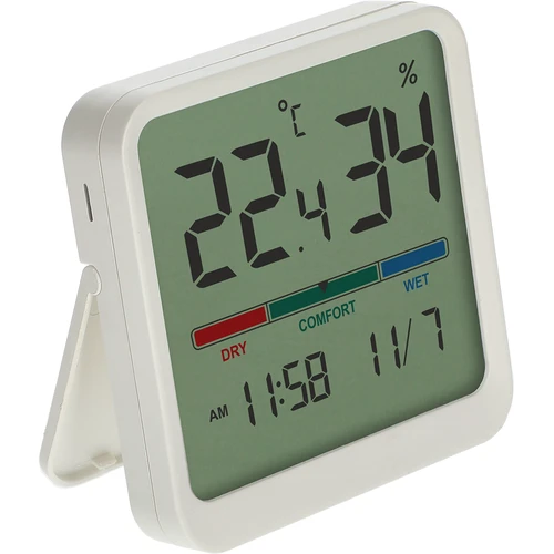 Elektronisk indendørs termometer, hvid - 3