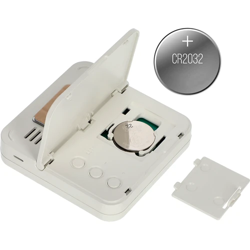 Elektronisk indendørs termometer, hvid - 5
