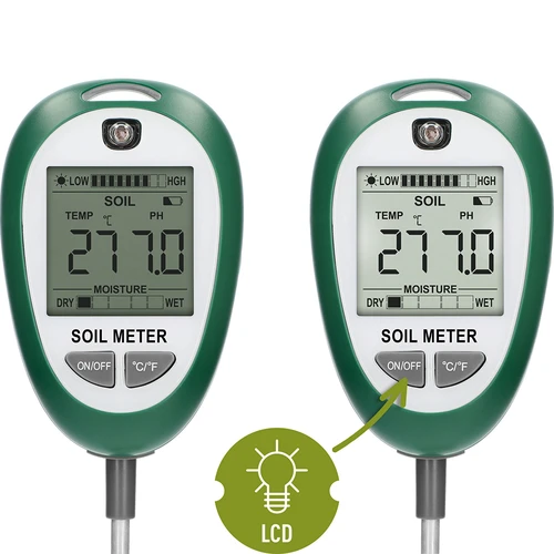 Elektronisk jordtester 4 i 1 - 4
