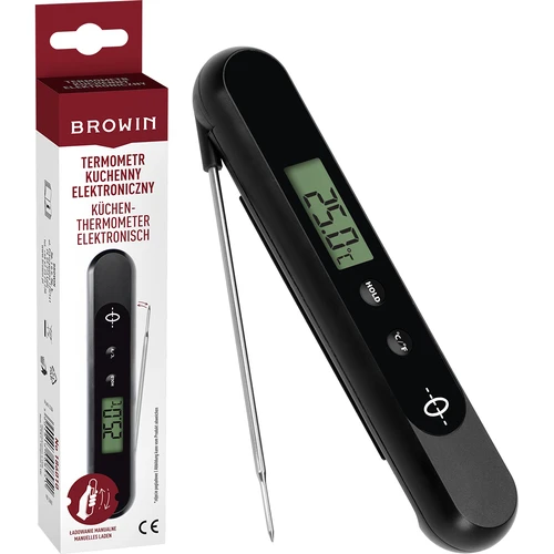 Elektronisk køkkentermometer, håndopladet - 5