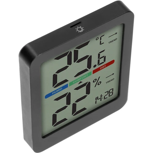 Elektronisk rumtermometer, sort - 4