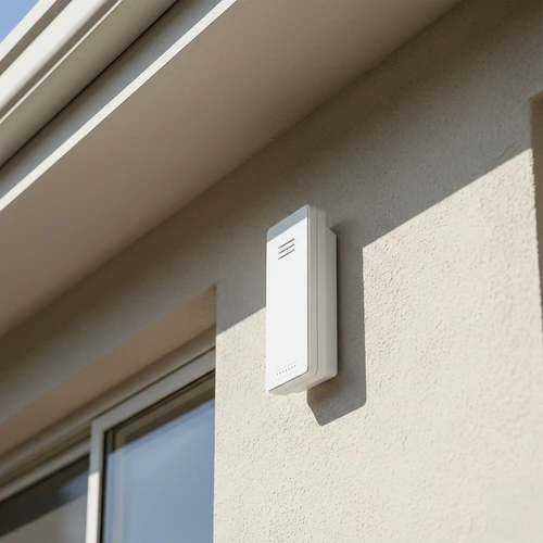 Elektronisk termometer fra Soens – med ekstern sensor, rundt, hvidt - 9