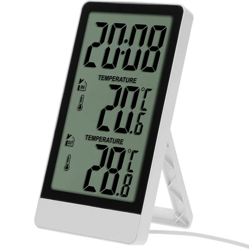 Elektronisk termometer fra Soens – med føler, hvid - 3