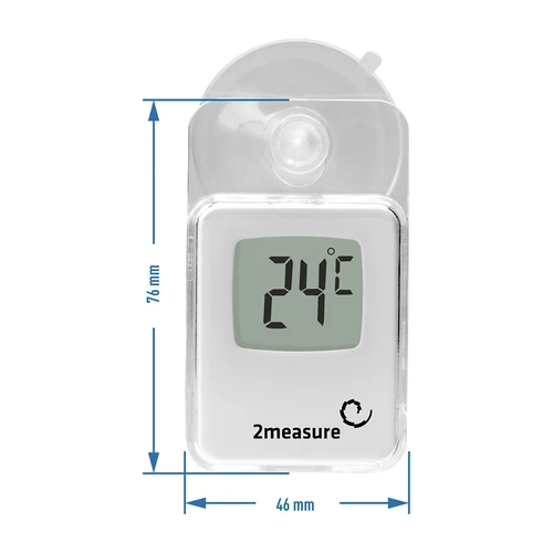 Elektronisk termometer med sugekop (-20°C til +50°C) - 3