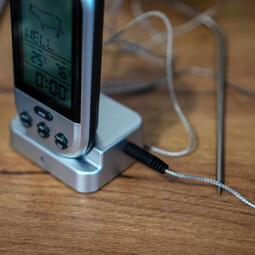Elektronisk trådløst køkkentermometer med sonde (0°C til 250°C) - 6