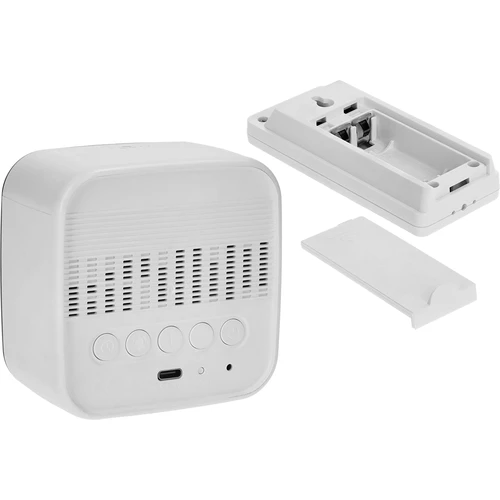Elektronisk vejrstation fra Soens - med trådløs sensor, vækkeur og lampe - 3