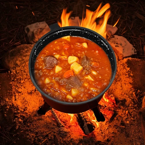 Emaljeret støbejernsgryde, 10 l - 7