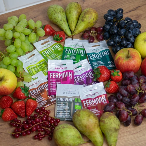Enovini® OK WHITE - vinfremstillingsgær der sænker syreindhold 7 g - 6