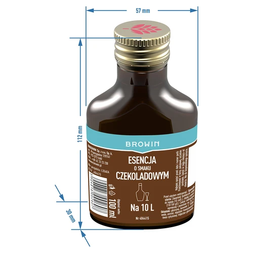 Essens med chokoladesmag 100 ml til 10 L - 5
