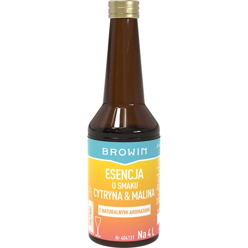 Essens med citron-hindbær smag - 40 ml, til 4L  - 1 