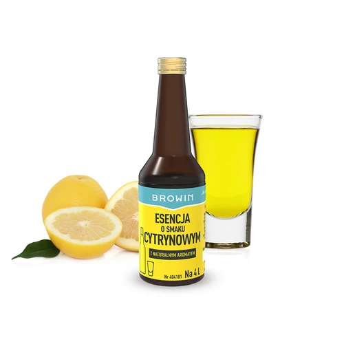 Essens med citronsmag med naturlig aroma til 4 L - 40 ml - 3