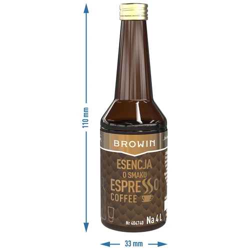 Essens med Espresso smag, til 4 L, 40 ml - 6