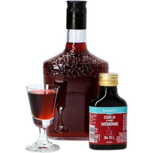 Essens med kirsebærsmag til 10 L - 100 ml - 6